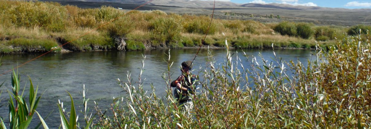 Fly Fishing Western Wyoming fly fishing guide outfitter drills casting